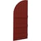 Ekena Millwork Americraft 6-Board (3 Batten) Wood Joined Board-n-Batten Shutters w/ Arch Top, ARW401BQ621X77MRH, PR ARW401BQ621X77MRH - alternate 8